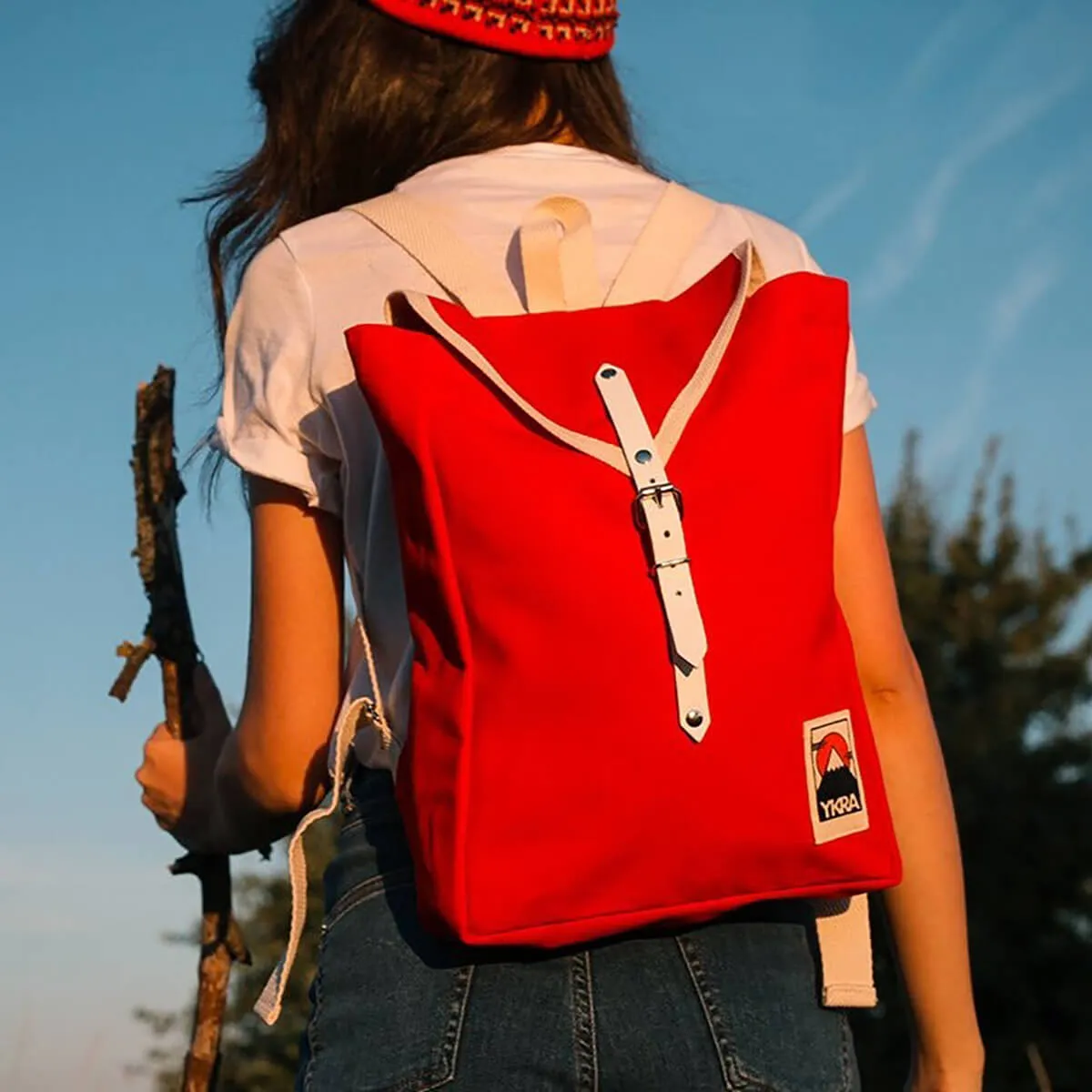 Scout Backpack in Red by YKRA