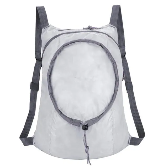 Sidiou Group Foldable Portable Unisex Ultralight Waterproof Backpack Outdoor Shoulder Bag Travel Bag