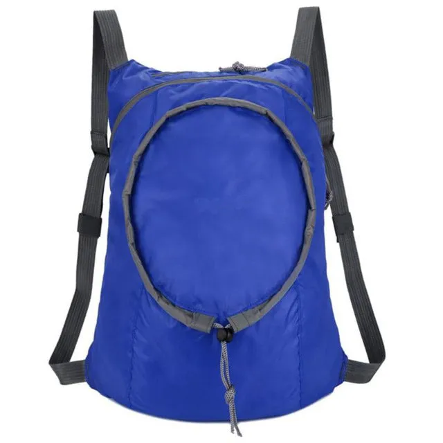 Sidiou Group Foldable Portable Unisex Ultralight Waterproof Backpack Outdoor Shoulder Bag Travel Bag