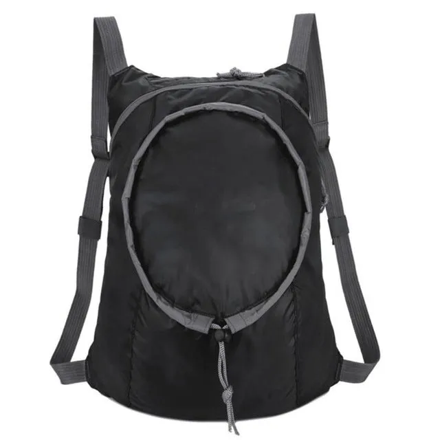 Sidiou Group Foldable Portable Unisex Ultralight Waterproof Backpack Outdoor Shoulder Bag Travel Bag