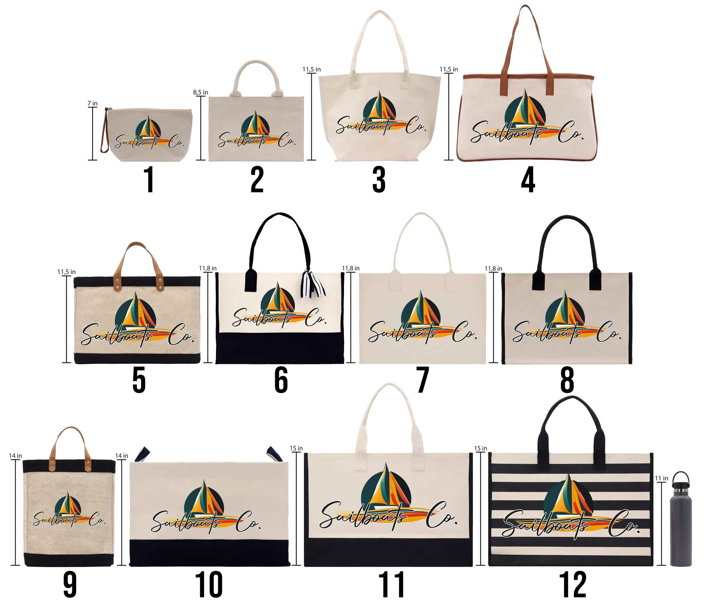 Tennis Personalization Name Cotton Canvas Tote Bag Gift for Tennis Lover Bag Tennis Coach Gift Bag Custom Pickleball Tote Gift (PBT1020)