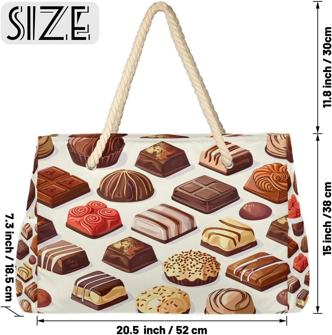 Tote Beach Bag for Women Large Zipper Beach Bags Waterproof Sandproof Gym Swim Pool Travel Bag