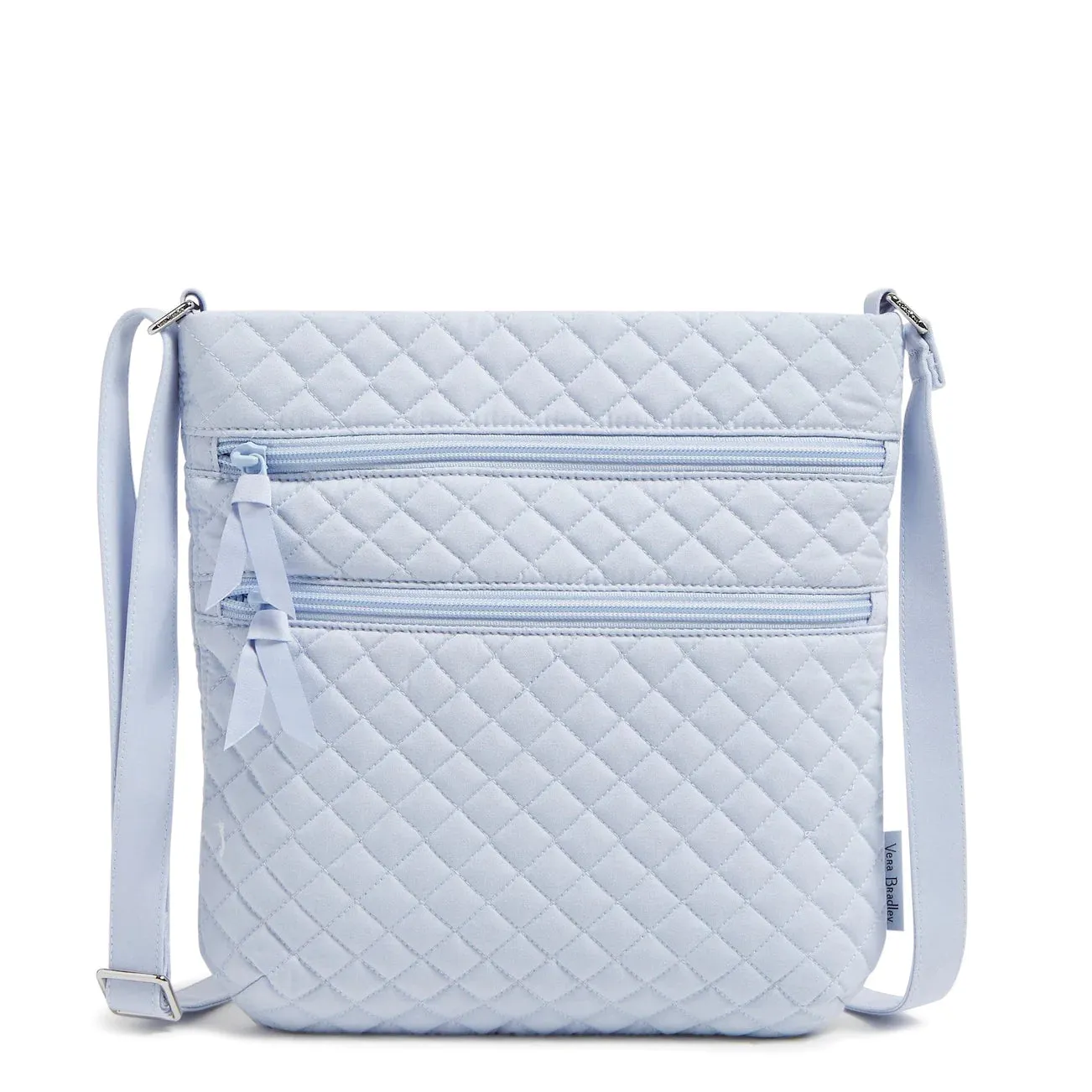 Triple Zip Hipster Crossbody Bag - Morning Glory