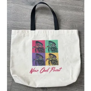 Wise Owl Paint Tote Bag