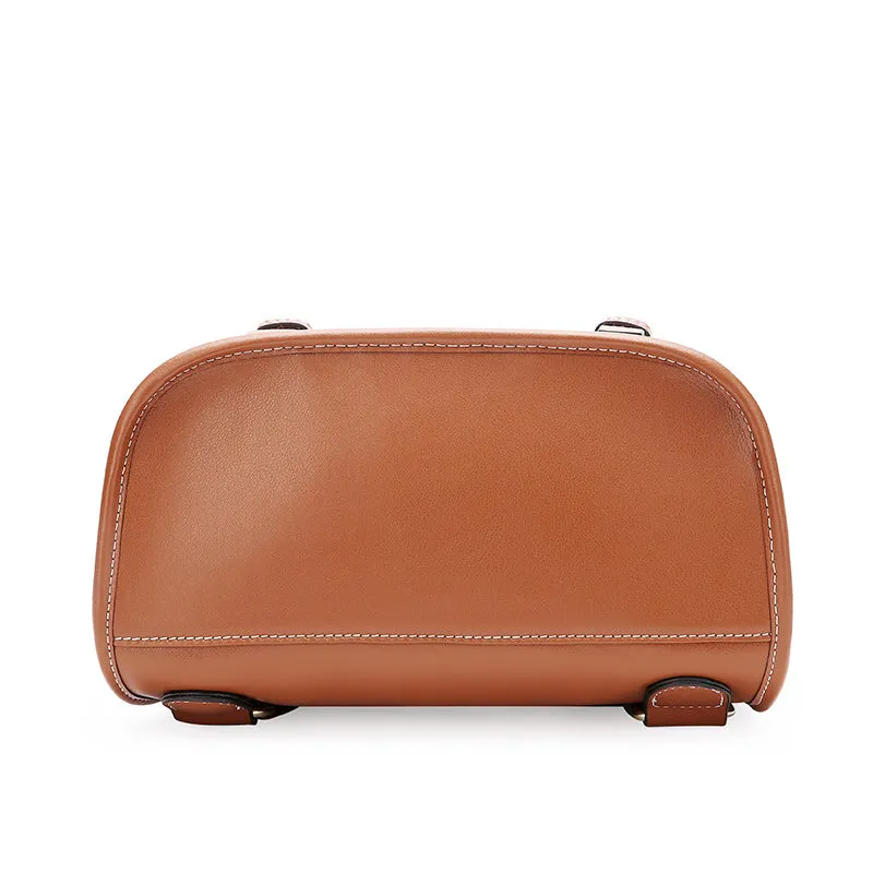 Womens Casual Genuine Leather Backpacks Vintage Shoulder Bag Travel Ladies Daypacks